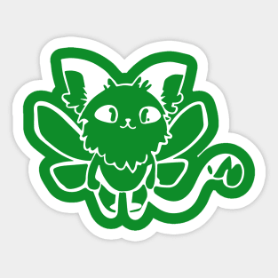 Cat X Butterfly AKA CATTERFLY |  Cat and Butterfly Sticker